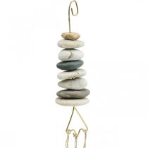 Tuulikello Ripustin Chime Maritime kivillä H50cm