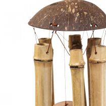 Tuulikello bambukoristeet riippuparvekkeelle Ø10cm K28cm