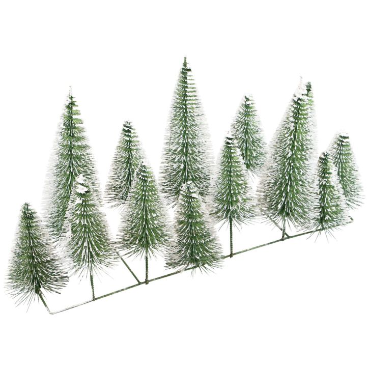 Talvimetsäkoristeita talvikoristeita pöytäkoristeita jouluna 46×15cm