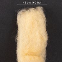 kohteita Villanauha, kermanoranssi, 10 m villaa seppeleisiin ja asetelmiin