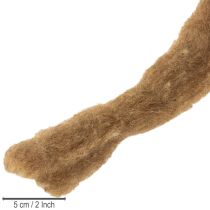 kohteita Koristeellinen ruskea villalanka, 2 m huovutettu villalanka askarteluun ja kukkakauppoihin