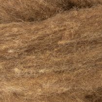 kohteita Villanarua, koristevillaa, ruskeaa, 2m. Villanarua, huovutusvillaa askarteluun ja kukkakauppoihin.