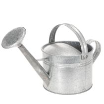 kohteita Vintage sinkkikastelukannu, 27 cm - puutarha- ja terassiruukku, metallinen kukkaruukku