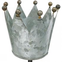 Kynttilänpidikkeen kruunu sinkkikiinnitykseen Ø9,5cm K50cm