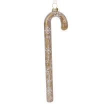 kohteita Lasinen karkkitankokoriste, nostalginen joulukuusenkoriste, 22 cm