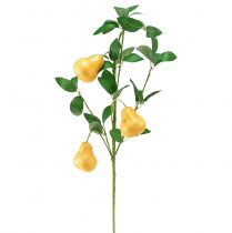 kohteita Keinotekoinen koristeoksa päärynänoksa keltainen 75cm