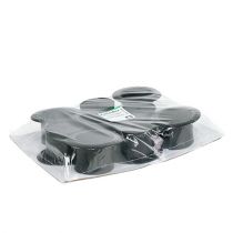 kohteita Sylinteri musta 7cm 9 kpl