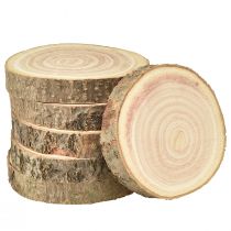 kohteita Puulevy Paulownia sinikellopuu luonnollinen Ø12-14cm 6 kpl