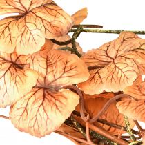 kohteita Koristeellinen ripustin syksyn lehtiseppele Heuchera 150cmx15cm