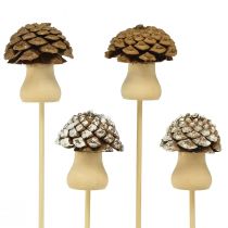 kohteita Kukkatulppa kartiosieni koristetulppa Advent 4,5cm 12 kpl
