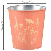kohteita Kukkaruukku aprikoosi metallinen Ø11,5cm K11,5cm