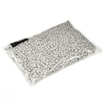 kohteita Loistavat koristehelmet 4mm - 8mm valkoiset 1l