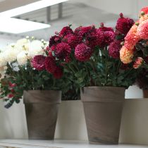 kohteita Daalian tekokukat violetilla kukalla Ø10cm P80cm 2kpl