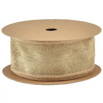 kohteita Velvet nauha koristenauha korunauha nauha sametti ruskea W50mm L8m