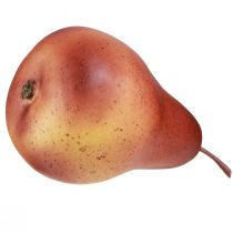 kohteita Koristeellinen päärynä, kelta-ruskea, syksyn/sadonkorjuun juhlapöytäkoristesetti, 4 kpl, Ø8,5 cm