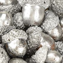 kohteita Koristeelliset tammenterhot, hopea, adventtikoristeet, luonnon syksyn hedelmät, maalaistyylinen talo Ø1,5 – 2,5 cm P1,5 – 3 cm 300 g