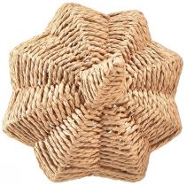 kohteita Koristeellinen kurpitsa raffia luonnollinen maalaisromanttinen syyskoriste Ø25cm K25cm
