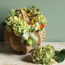 kohteita Koristeellinen kurpitsa raffia luonnollinen maalaisromanttinen syyskoriste Ø25cm K25cm