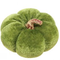kohteita Koristekurpitsat kankaasta sametinvihreä Ø7cm K4,5cm 9 kpl
