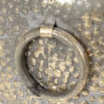 kohteita Koristeellinen kulho, antiikkityylinen, metallinen ruukku, kultainen, Ø37/31cm, 2 kpl setti