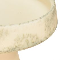 kohteita Koristekulho keraaminen kulho kerma harmaa-vihreä Ø20cm K16cm