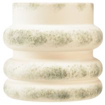 kohteita Koristeellinen kylvökone kuiviin asetelmiin kerman harmaa-vihreä 16×16cm