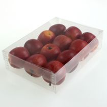kohteita Gala Apple Red -taidekoristesetti 12-osainen 5 cm - realistinen, korkealaatuinen, petollisen aito