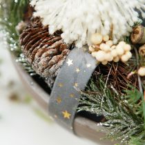 kohteita Samettinauha tähtinauha harmaakultainen korunauha leveys 25 mm pituus 8 m