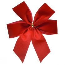 kohteita Koristerusetti punainen samettijousi 4cm leveä joulujousi ulkokäyttöön 15×18cm 2kpl