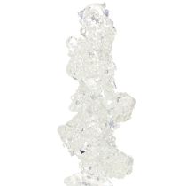 kohteita Jääpuikko-joulukuusenkoristeet kimalluksella, talvikoriste, 17,5 cm, 4 kpl