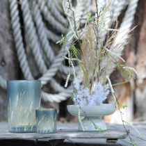 kohteita Elegantti koristeellinen lyhty, jossa ruohoaiheinen sisustuselementti, 12,5 cm, 2 kpl.