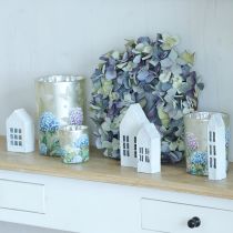 kohteita Elegantti kukka-aiheinen kynttilänjalka viihtyisään huoneen sisustukseen, 12,5 cm, 2 kpl.