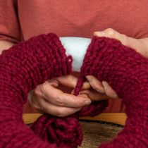 kohteita Huopavillakangas Mirabell 25m tummanpunainen