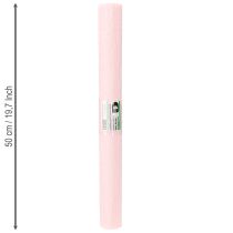 kohteita Kukkaistyylin kreppipaperi, vaaleanpunainen, 50x250cm