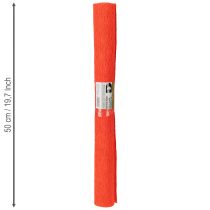 kohteita Kukkaistyylin kreppipaperi punainen 50x250cm