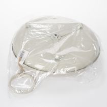 kohteita Koristeellinen metallinen kulho kahvalla moderniin olohuoneen sisustukseen ja pöytäkoristeeseen 31 cm