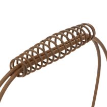 kohteita Metallikori, metallia, ruosteenvärinen, 28x13,5x14cm, 2 kpl