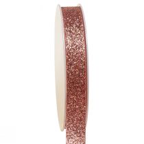 kohteita Glitter nauha vaaleanpunaista korunauha kiilleä W15mm L18m