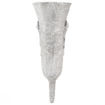 kohteita Hautamaljakko harmaa Maljakko kiinni Calla motiivi K32.5cm