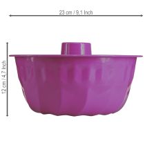 kohteita Bundt-kakkuvuoka, metallinen, koristeellinen kakkuvuoka, violetti, Ø23cm, K12cm