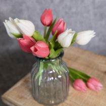 kohteita Korkealaatuinen tulppaaninkukka, elävän näköinen kopio pöytämaljakoihin, 21 cm, 6 kpl