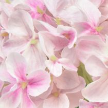 kohteita Hortensia keinotekoinen vaaleanpunainen tekokukka puutarhakukka 65cm
