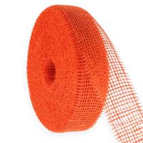 kohteita Oranssi juuttinauha, 5 cm leveä, 40 m pitkä