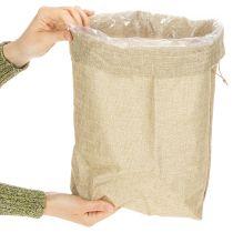 kohteita Juuttisäkki 28×10cm K40cm