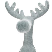 kohteita Hirvi Koristeellinen Reunaistuin K31cm Harmaa 3 kpl