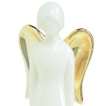 kohteita Enkelihahmot keraamiset enkelivalkokulta 6cmx5cmx15cm 2kpl