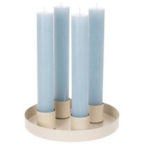 kohteita Magneettiset kynttilänjalat paksuille kynttilöille (4 cm), 4 kpl