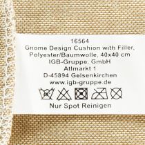 kohteita Koristetyyny gnome koristetyynyllä vihreä beige 40×40cm