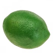 Keinotekoinen lime deco hedelmä Keinohedelmä Ø6cm L9cm