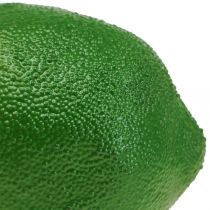 Keinotekoinen lime deco hedelmä Keinohedelmä Ø6cm L9cm